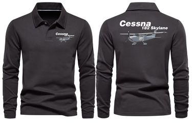 CESSNA 182 LONG SLEEVE POLO